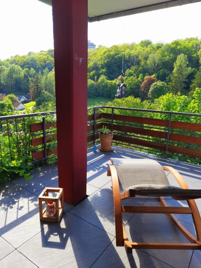 Ferienwohnung Rhododendron - Natur Pur Am Highwalk Rotenburg an der Fulda Ngoại thất bức ảnh